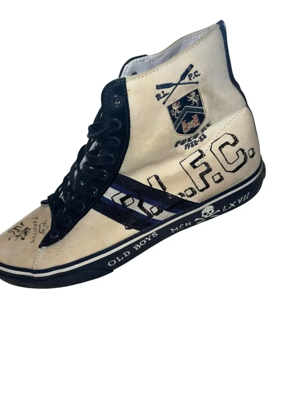 Polo Ralph Lauren Solomon II High-Top Canvas Sneakers